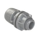 PolyPlumb Enhanced  Plastic Push-Fit Tank Connector 15mm