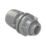 PolyPlumb Enhanced  Plastic Push-Fit Tank Connector 15mm