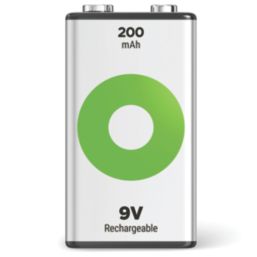 GP Batteries Recyko Rechargeable  9V Ni-MH Battery