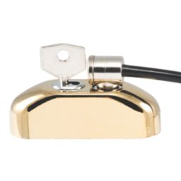 Smith & Locke  Window Restrictor Polished Gold 99mm