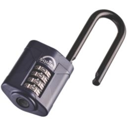 Squire  Water-Resistant Long Shackle Combination  Padlock Blue 50mm