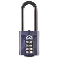 Squire  Steel Water-Resistant Long Shackle Combination  Padlock 50mm