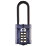 Squire  Water-Resistant Long Shackle Combination  Padlock Blue 50mm