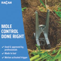 Racan   Mole Scissor Trap