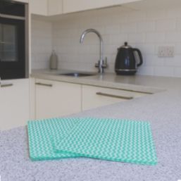 L-PRO All Purpose Non-Woven Cleaning Cloths Green 30cm x 38cm 50 Pack