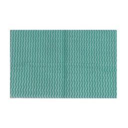L-PRO All Purpose Non-Woven Cleaning Cloths Green 30cm x 38cm 50 Pack