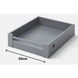 Essentials Soto Internal Deep Drawer Front Matt Grey 500mm