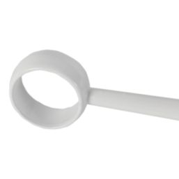 Essentials Rail Centre Bracket White 19mm