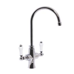 ETAL Cora Dual Lever Mono Mixer Kitchen Tap Chrome