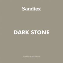Sandtex 5Ltr Ultra Smooth Dark Stone Masonry Paint