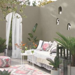 Sandtex 5Ltr Ultra Smooth Dark Stone Masonry Paint