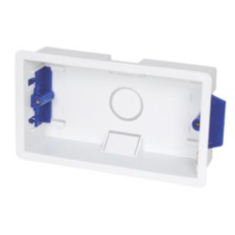 LAP  2-Gang Dry Lining  Boxes 35mm 10 Pack