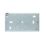 Appleby  2-Gang Galvanised Steel  Knockout Box 25mm