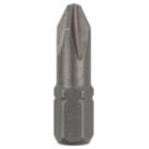 Bosch Extra Hard 1/4" 25mm Hex Shank PH2 Screwdriver Bits 25 Pieces