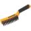 Roughneck Soft-Grip Carbon Steel Wire Brush