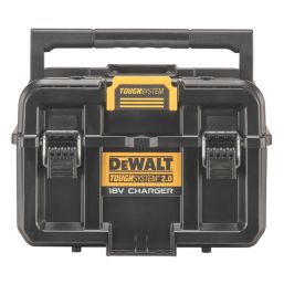 DEWALT DWST83470-GB 10.8/12/18/54V Li-Ion XR Dual-Port ToughSystem 2.0 Charger Box + 0.5A 2-Outlet Type A USB Charger
