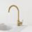 Swirl Elbe Tap Brushed Brass
