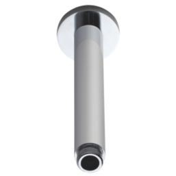 Highlife Bathrooms  Round Ceiling Arm Chrome 180mm x 54mm