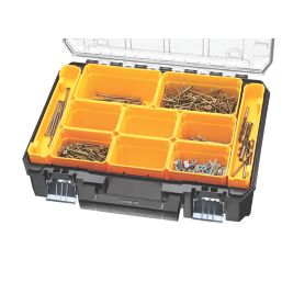 DEWALT TSTAK 2.0 Water Sealed Organiser Unit 4 1/2" x 13"
