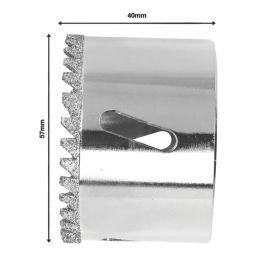 Titan Diamond 6-Saw Tile Holesaw Set