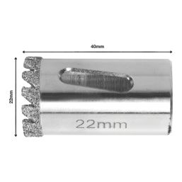 Titan Diamond 6-Saw Tile Holesaw Set