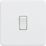 Knightsbridge  10AX 1-Gang Intermediate Switch Matt White