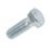 Easyfix  Bright Zinc-Plated High Tensile Steel Hex Bolts M16 x 60mm 25 Pack