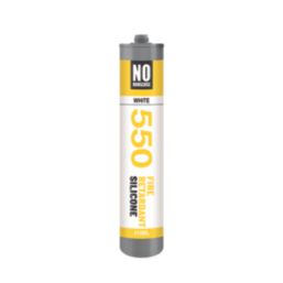 No Nonsense 550 Fire Retardant Silicone White 310ml