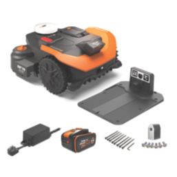 Worx 240V 5.0Ah Li-Ion PowerShare Brushless Cordless 22cm WR318E Vision Cloud Robotic Lawn Mower
