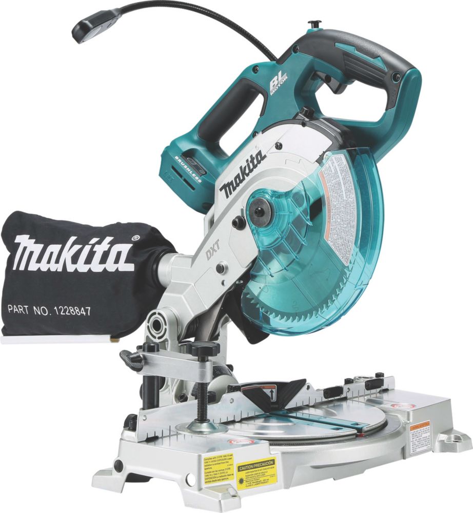 Einhell TE-MS 18/210 Li-Solo 210mm 18V Li-Ion Power X-Change Cordless  Single-Bevel Mitre Saw - Bare - Screwfix