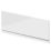 Highlife Bathrooms Halite Adjustable Front Bath Panel 1600mm Gloss White 2 Pieces