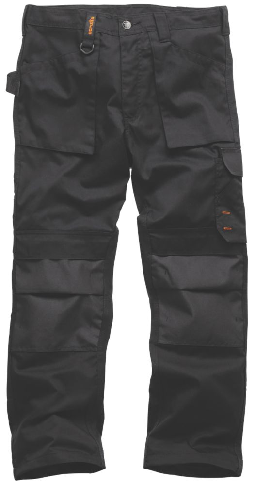 Scruffs Worker Trousers Black 28