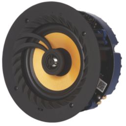 Lithe Audio 9" 50W RMS Wired or Wireless Bluetooth Ceiling Speaker Kit 30m White Grille