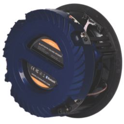 Lithe Audio 9" 50W RMS Wired or Wireless Bluetooth Ceiling Speaker Kit 30m White Grille