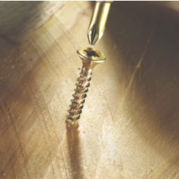 TurboGold  PZ Double-Countersunk Woodscrews Trade Pack 1400 Pcs