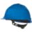 Delta Plus Quartz Up IV Vented Rotor Wheel Ratchet Safety Helmet Blue