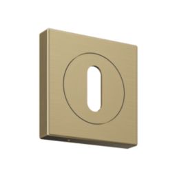 Cooke & Lewis Lormel Standard Escutcheon (Pair) Satin Brass 52mm