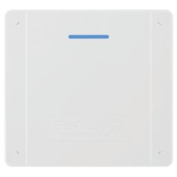 Sync Energy Link 1 Port 7.4kW  Mode 3 Type 2 Socket Surface / Recessed EV Charger (Plastic Control Box) Silver