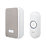 Byron DBY-22321 Battery-Powered Wireless Doorbell White / Grey