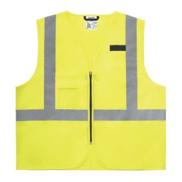 Milwaukee Contractor Hi-Vis Vest Yellow Large / X Large 42-46" Chest