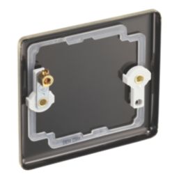 LAP  1-Gang Blanking Plate Antique Brass