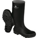 Delta Plus BRONS2S5N Size 11  Black Steel Toe Cap Safety Wellies