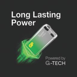 GP Batteries Super  9V Alkaline Batteries 4 Pack