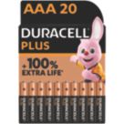 Duracell Plus AAA Alkaline Batteries 20 Pack