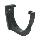 FloPlast  uPVC Half Round Fascia Brackets Black 115mm 10 Pack