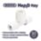 Hep2O  Plastic Push-Fit Reducing Tee 10mm x 10mm x 15mm
