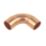 Flomasta  Brass End Feed Equal 90° Elbows 8mm 2 Pack