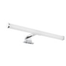 Sylvania Sylmirror 400mm LED Neutral White Flute Bathroom Mirror Light Chrome 6W 540lm