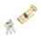 Yale Fire Rated 1 Star 6-Pin Thumbturn Euro Cylinder 35-35 (70mm) Polished Brass