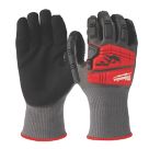 Milwaukee Impact Cut Level 5 Gloves Grey/Red X Large